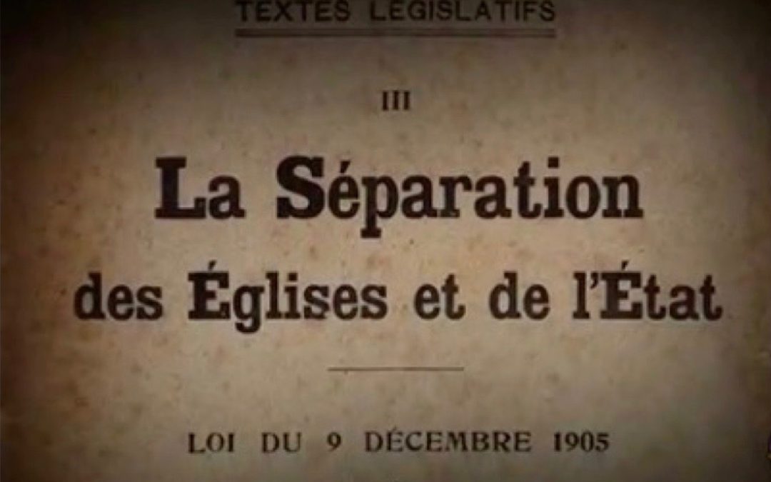 N° 264 De GAULLE et la laïcité – un exemple  unanimement salué.